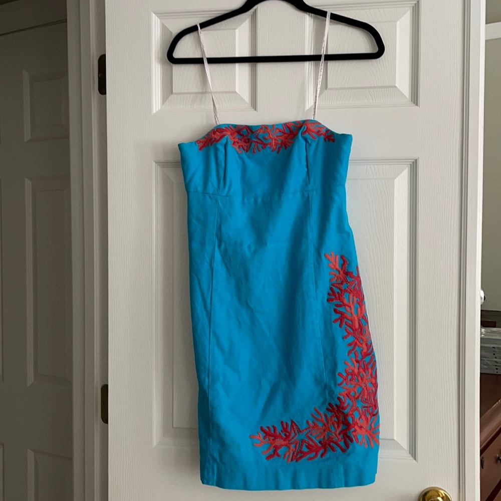 Lily Pulitzer strapless sundress size 8